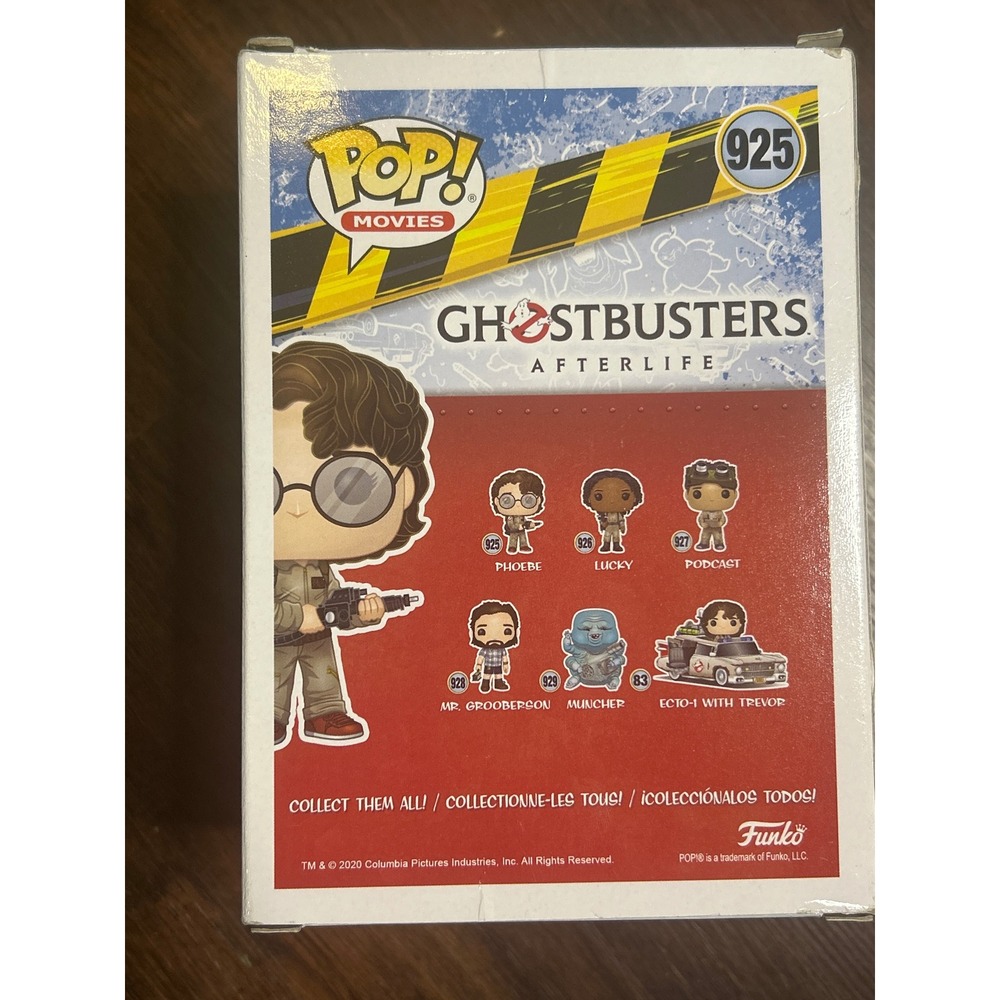 Funko Pop Movies Ghostbusters Afterlife Phoebe 925 Vinyl Figure Tan Jumpsuit - Picture 3 of 4